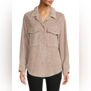 Ashley By 26 International Corduroy Shirt Jacket